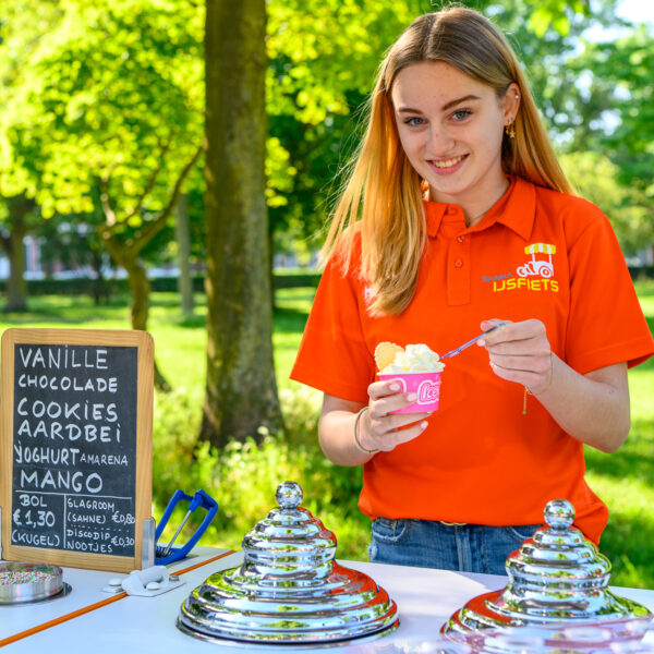 Sanka IJsfiets Huren Inclusief Medewerker